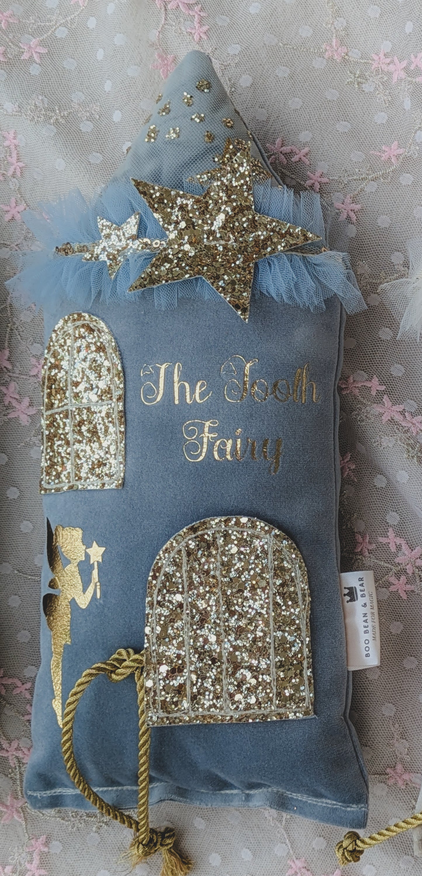 Tooth Fairy House Cushion