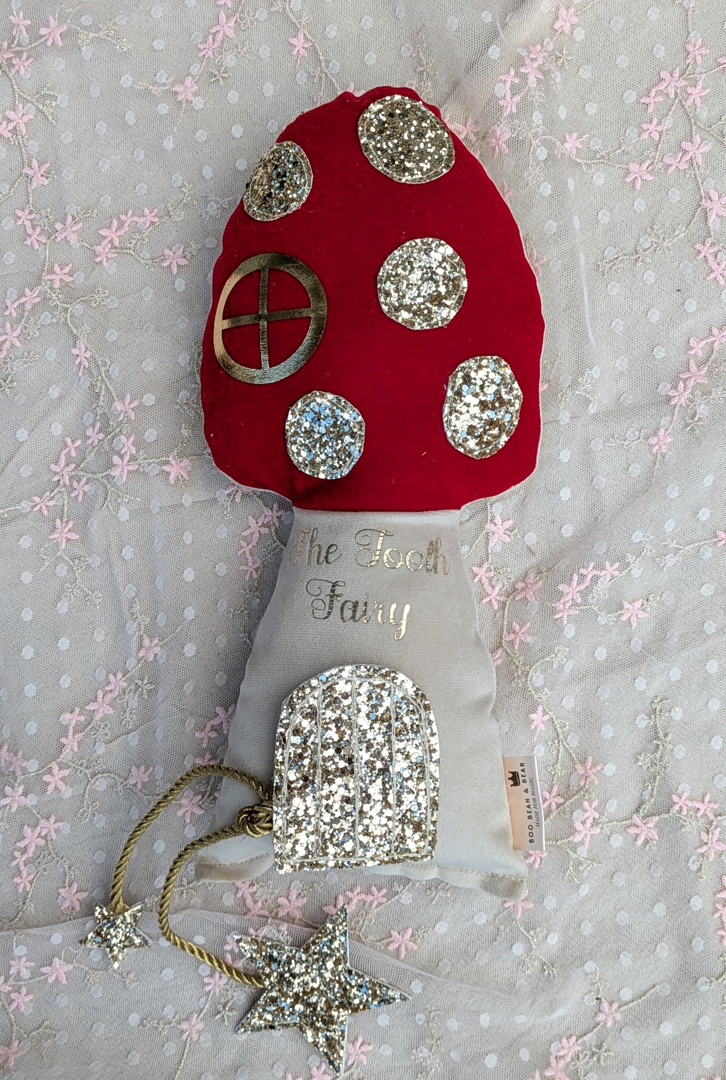 Tooth Fairy Toadstool Cushion