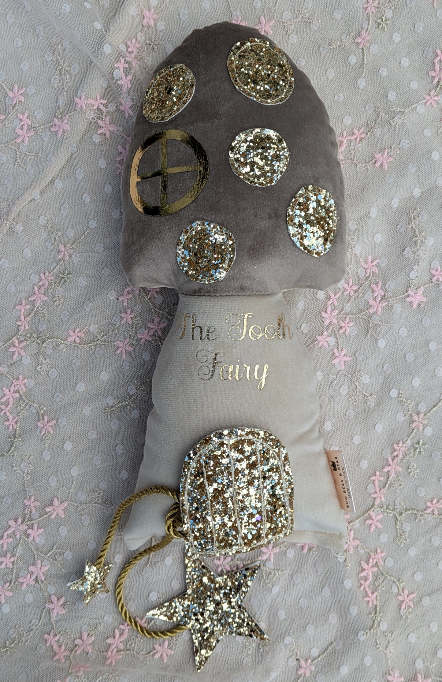 Tooth Fairy Toadstool Cushion