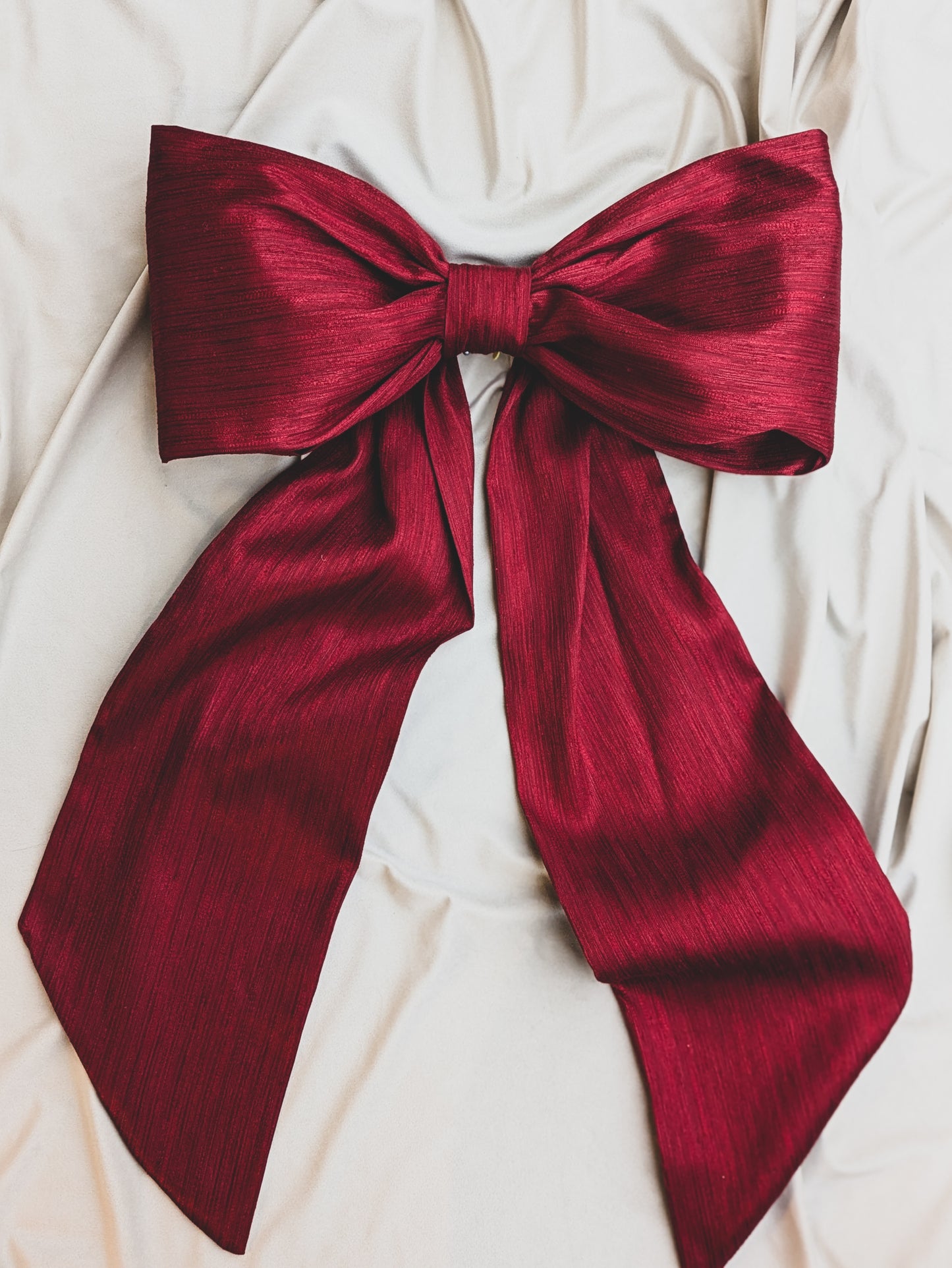 Taffeta Christmas Bow