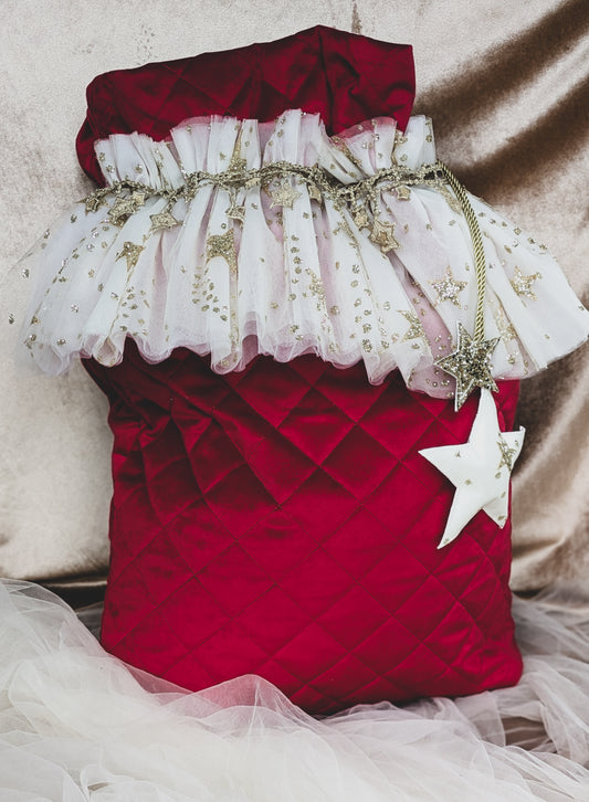 Red Velvet Santa Sacks