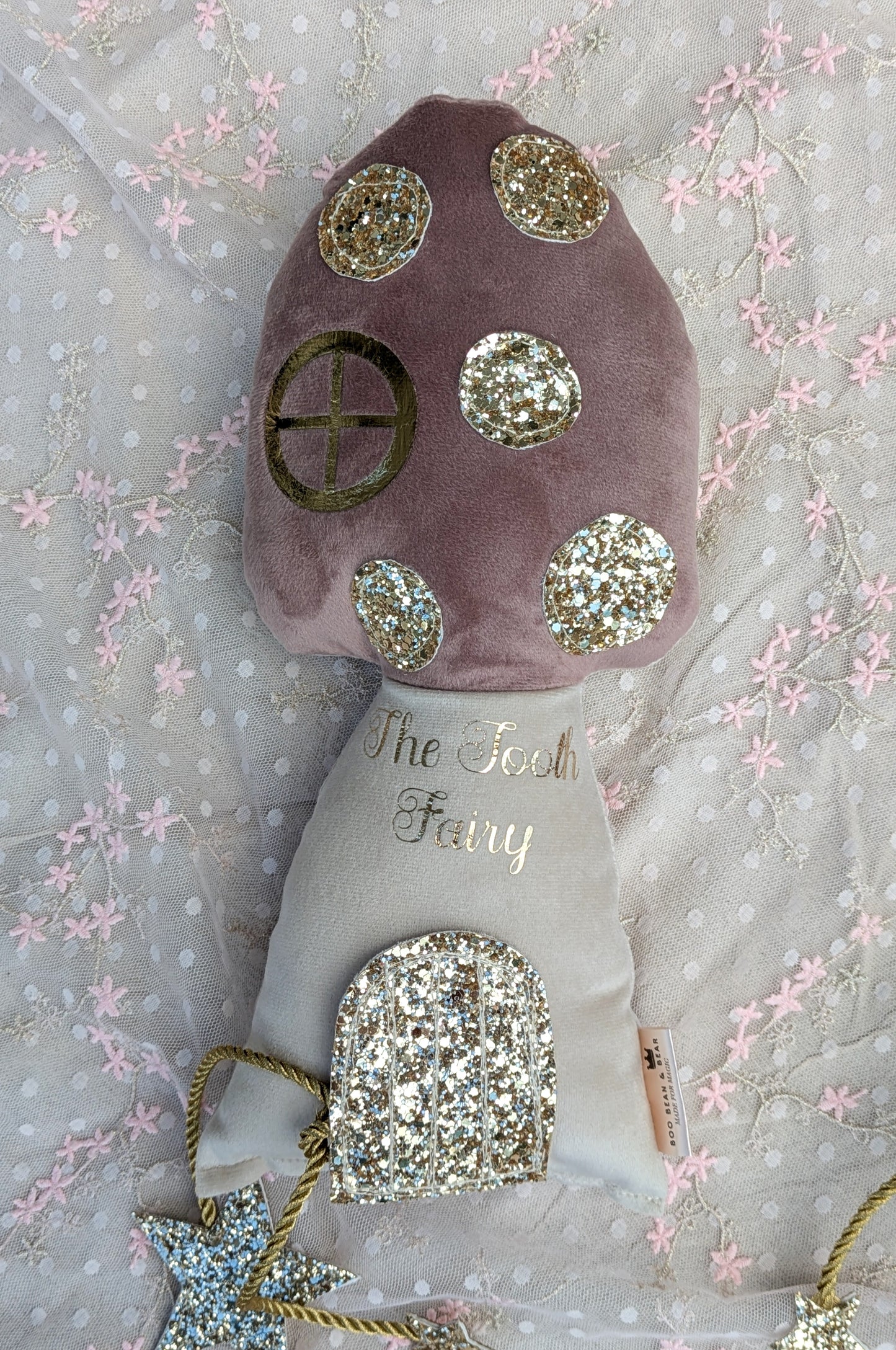 Tooth Fairy Toadstool Cushion