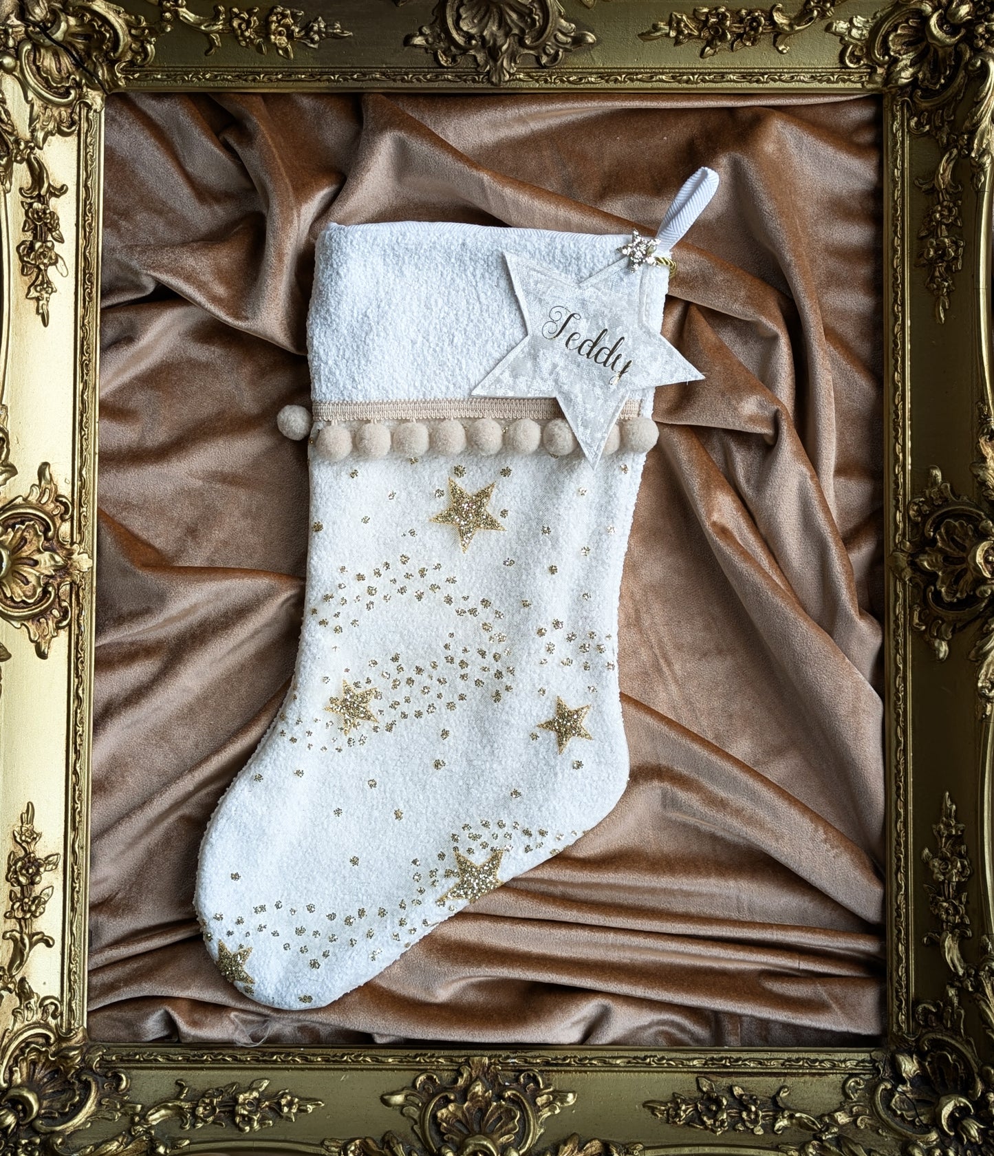 Ivory Christmas Stockings