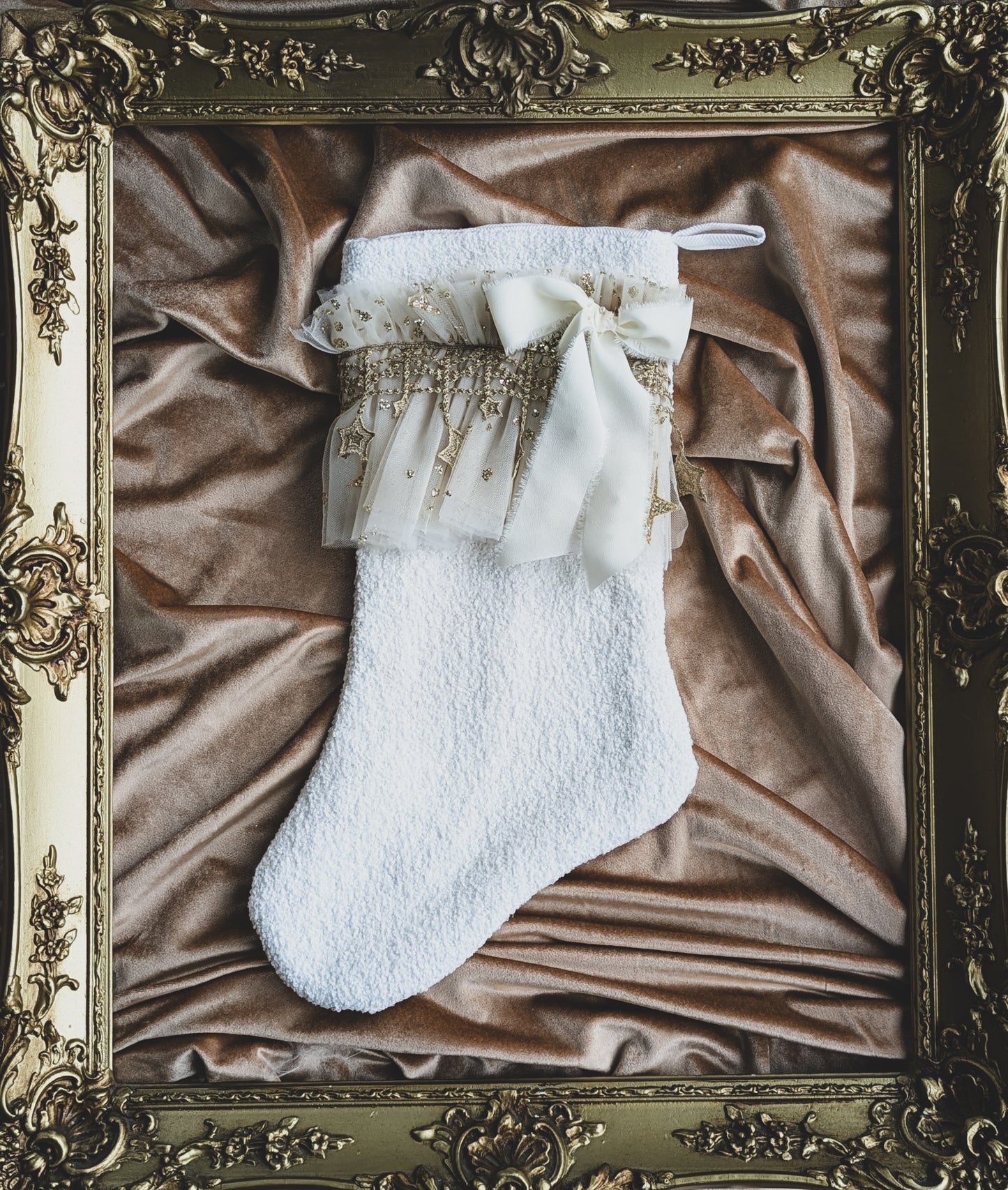 Ivory Christmas Stockings