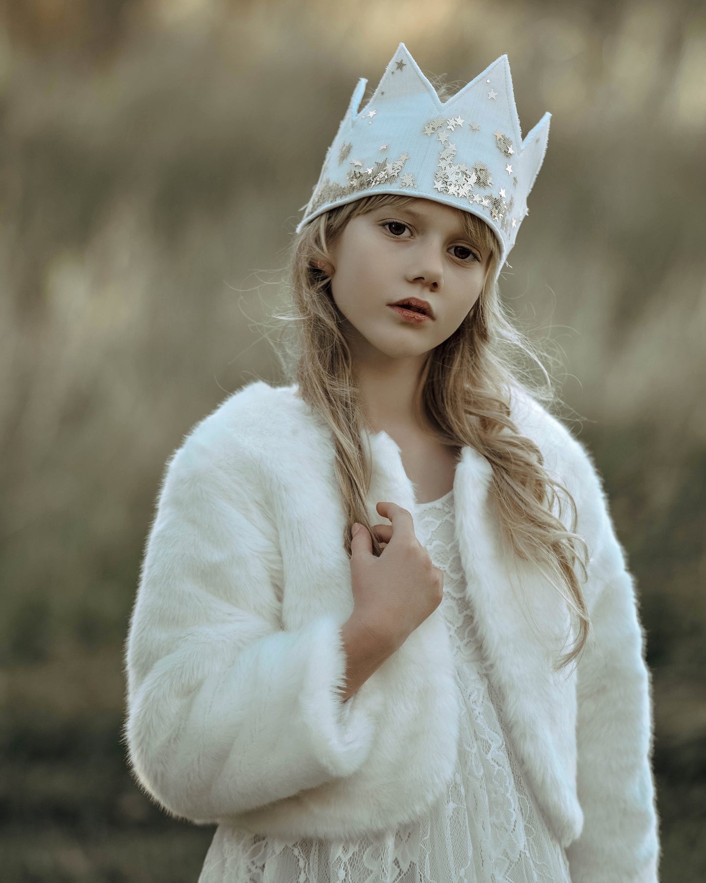 Ivory Sparkle Crown