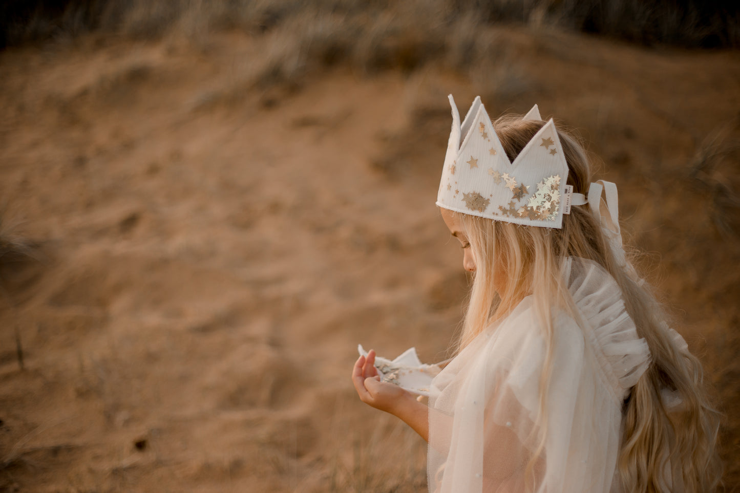 Ivory Sparkle Crown